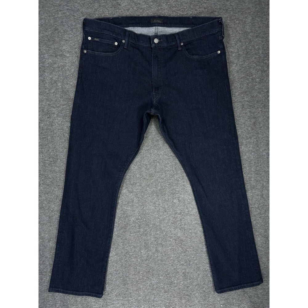 Polo Ralph Lauren Varick Slim Straight Jean 40x30 Dark Wash Denim